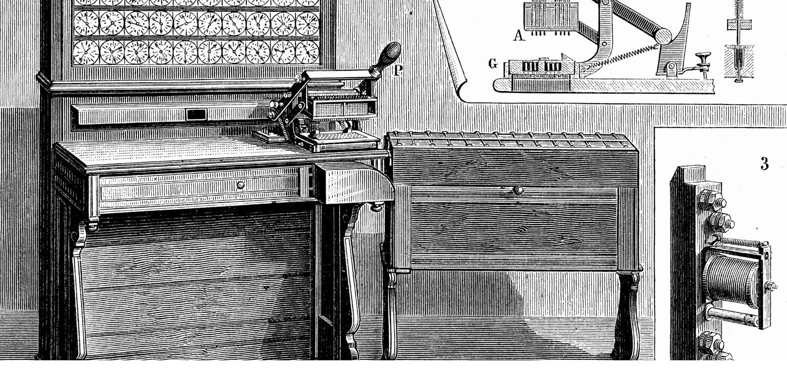 old fashioned computer