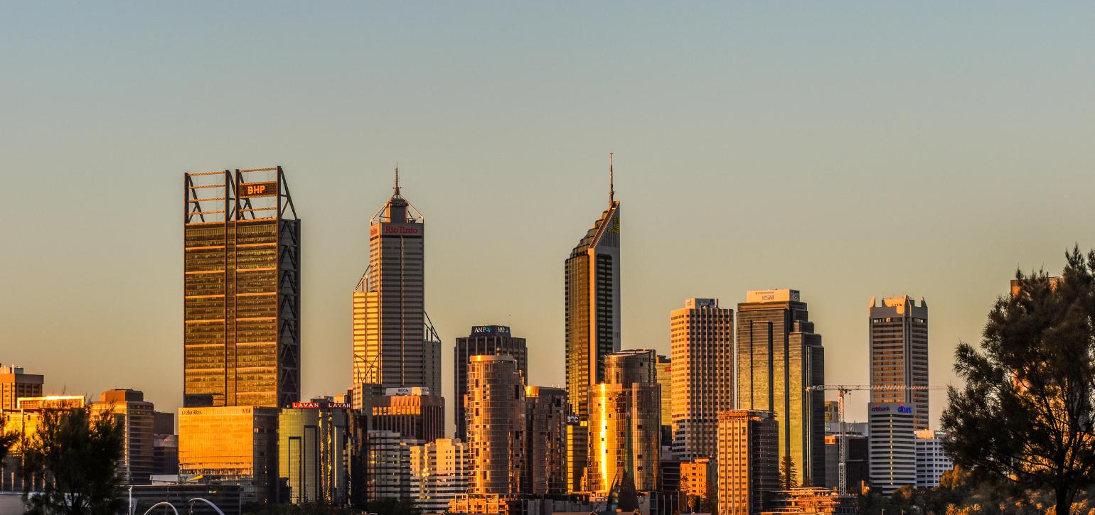 perth city skyline