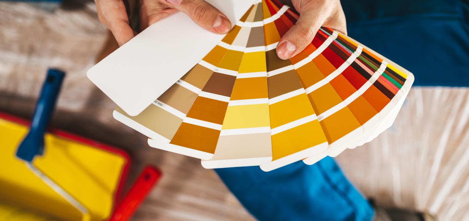 paint colour samples