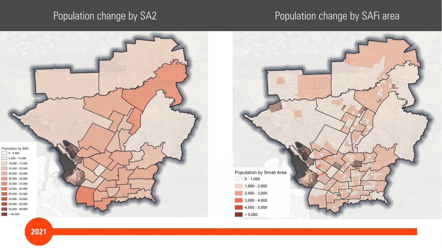 The devil is in the detail: how to pinpoint the location of population growth