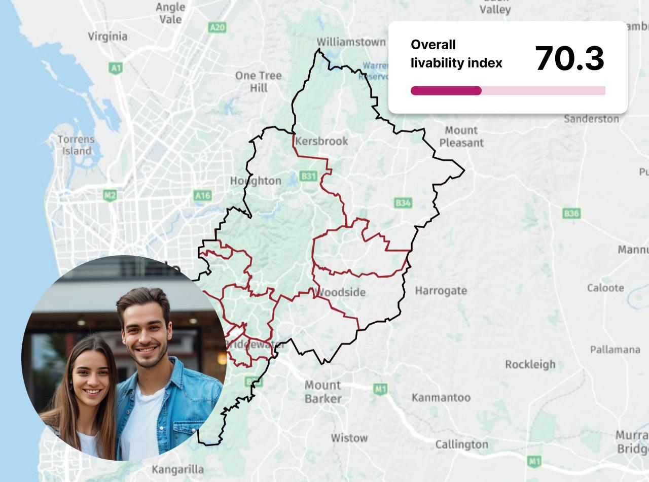 Local area insights and data customised for your needs