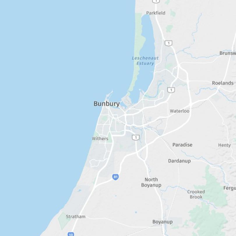 About the Bunbury region
