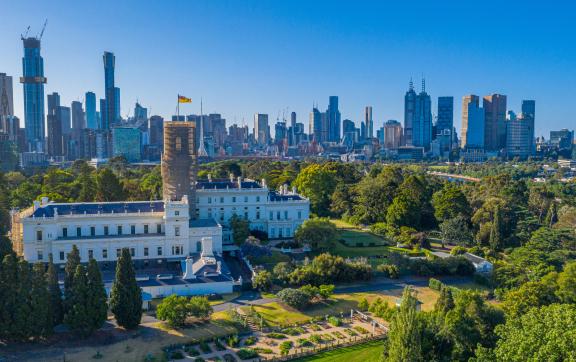 Eastern Melbourne City Scape