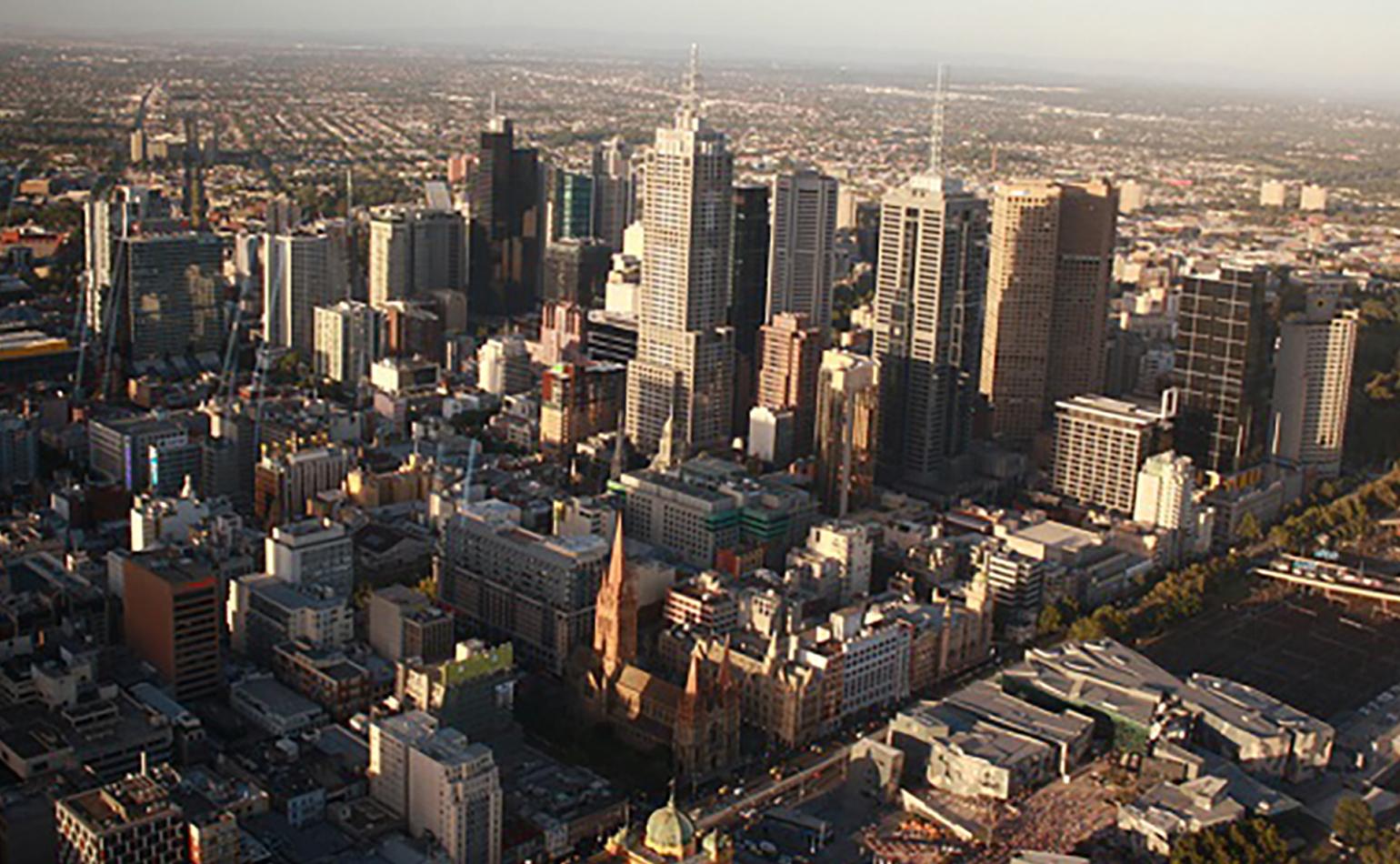 Top 33 largest cities in Australia by population in 2012