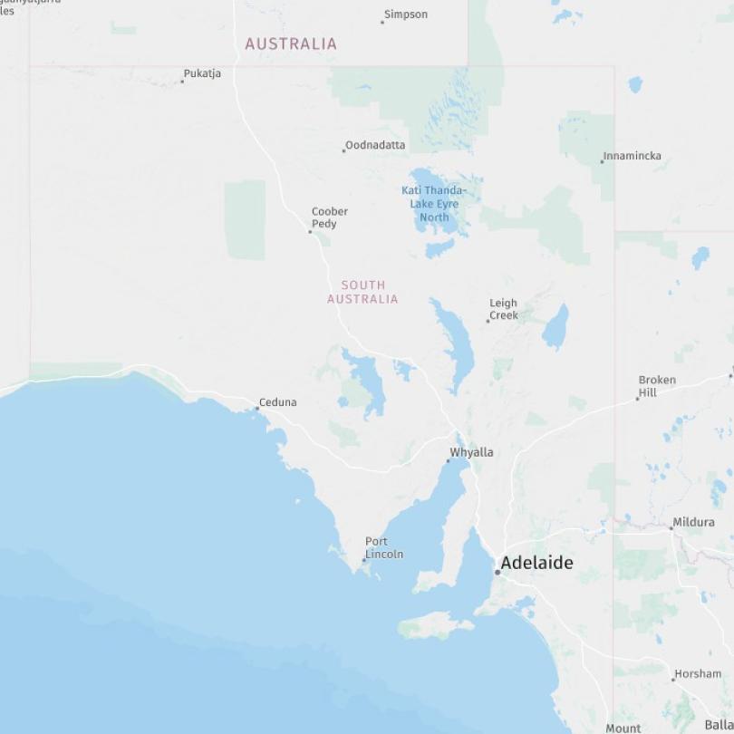 South Australia - Outback,  SA4 Region South Australia