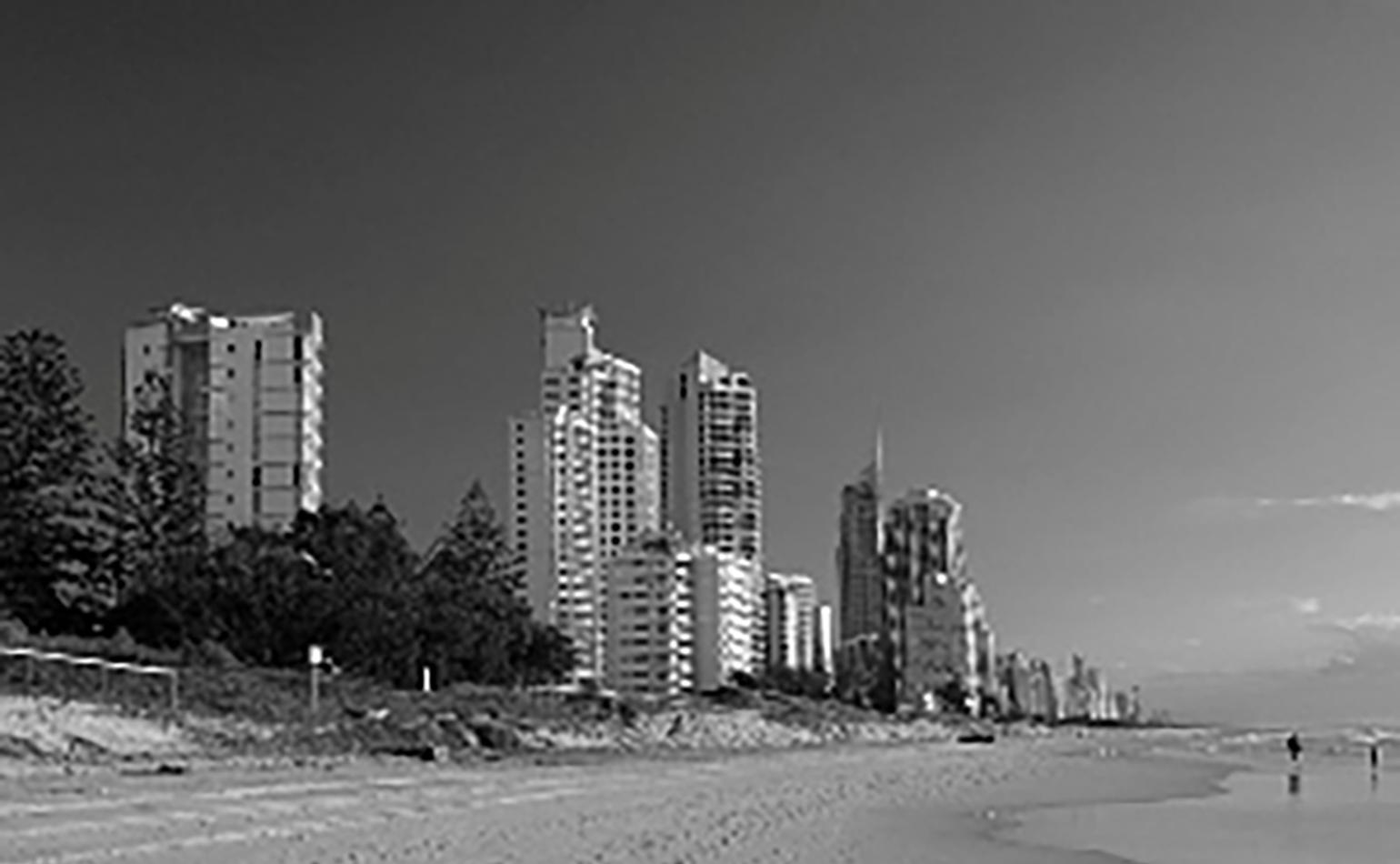 Population change on the Gold Coast