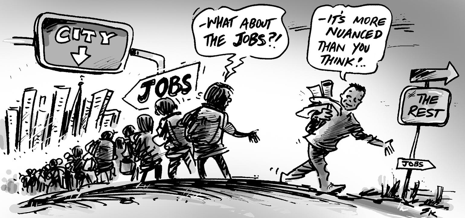 Where are all the jobs?