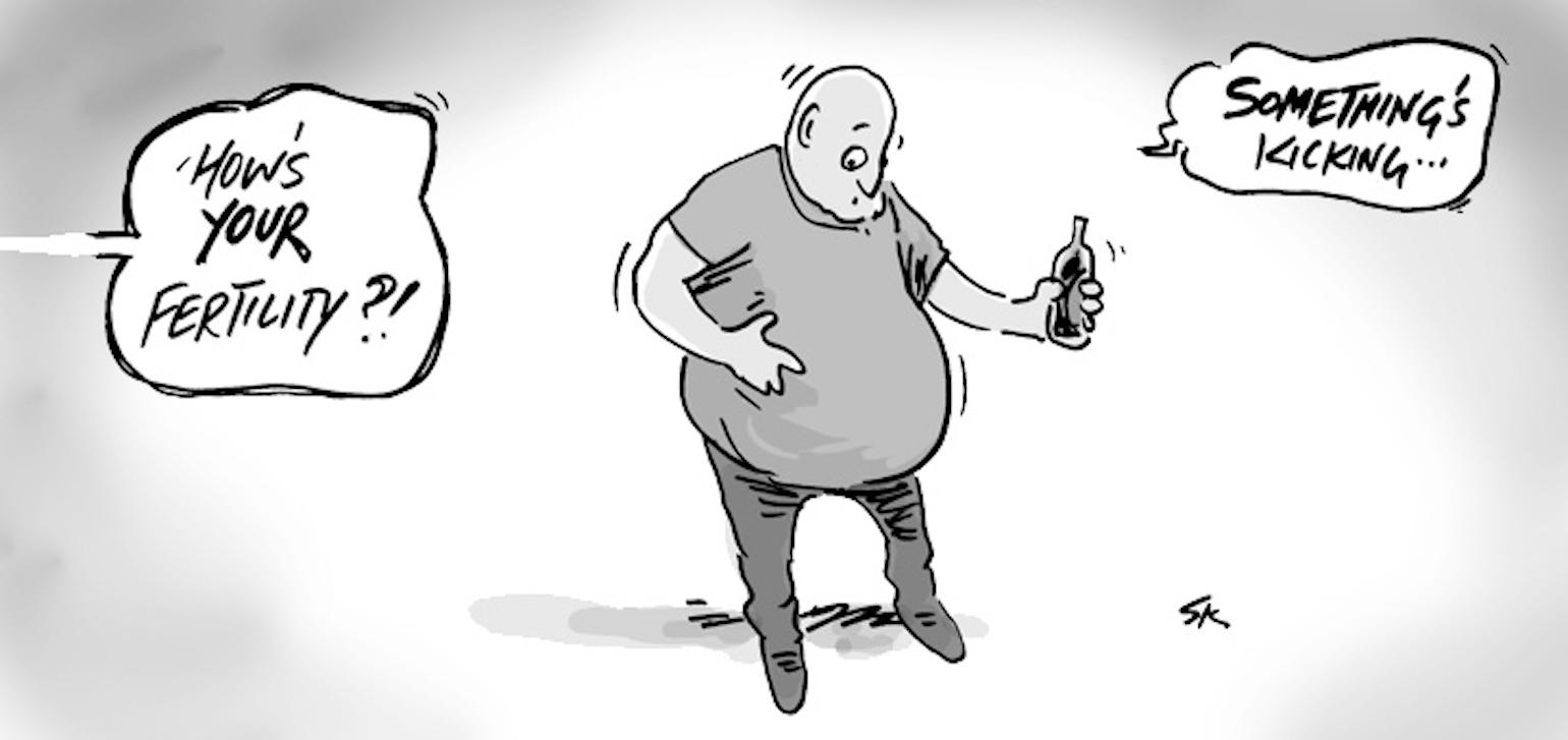 It takes two to tango – male fertility rate