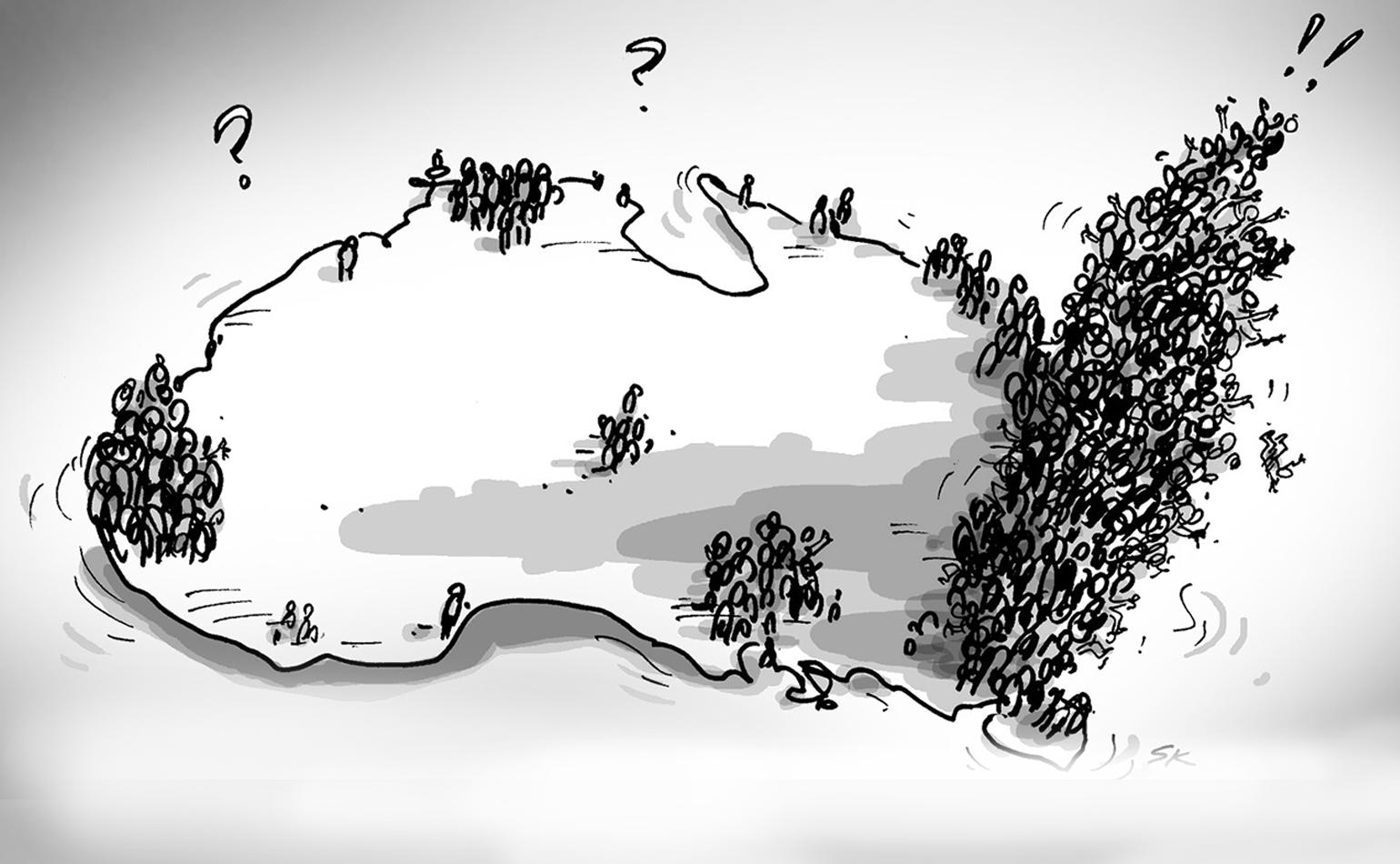 A map of the fastest growing cities in Australia (2019 update)