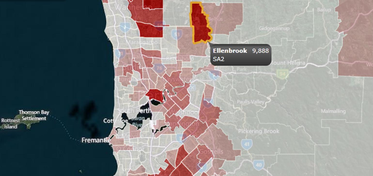 Perth – population profile of a boom city