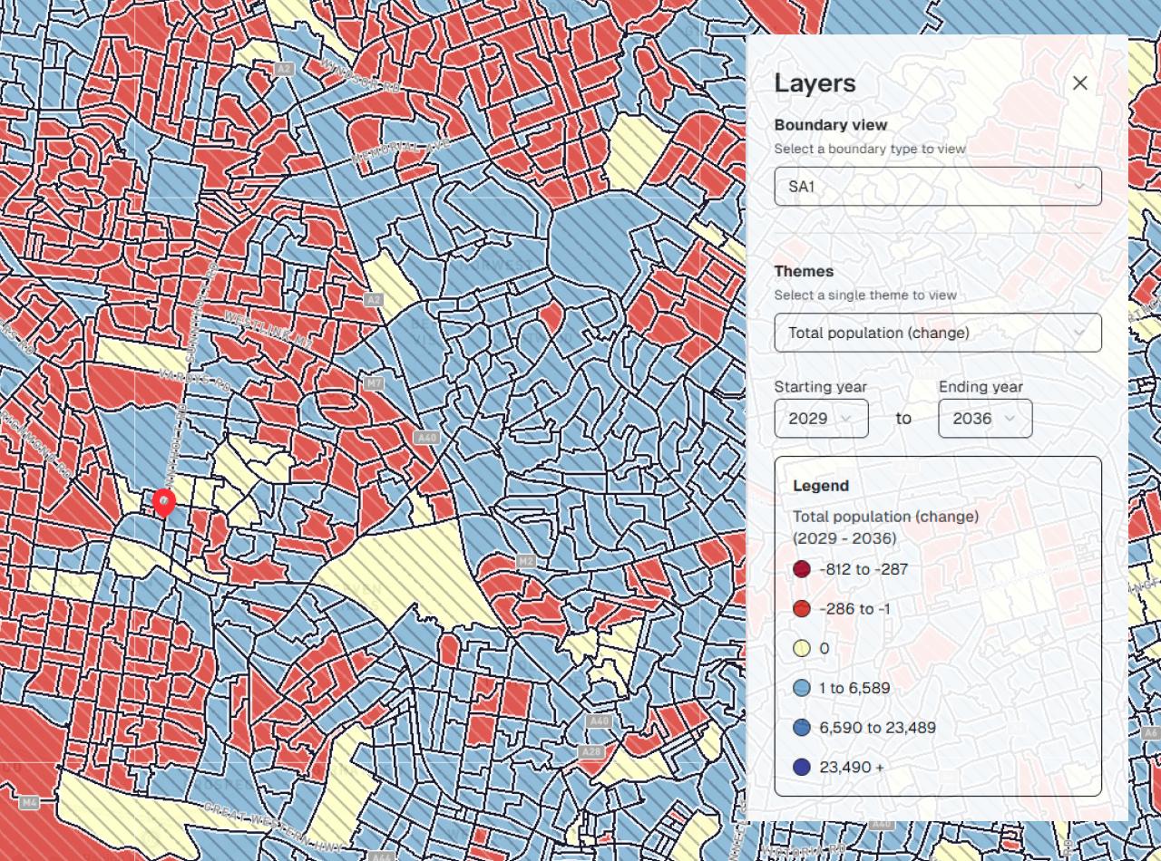Identify growth hotspots.